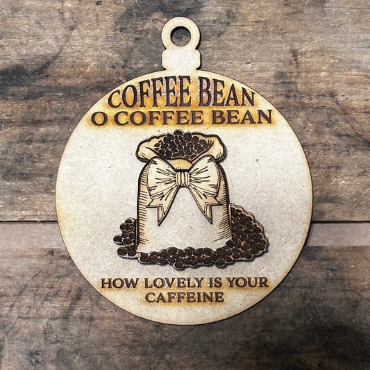 C232 Oh Coffee Bean Ornament